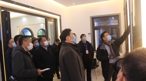 2月26日下午，县委高书记一行来公海赌赌船玻璃督导企业复工复产、疫情防控及安全生产情况，并参观、考察公海赌赌船门窗工厂。